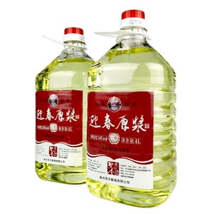河北廊坊特产54度迎春酒散装静流桶装酱香型白酒泡yao酒 4l两桶价