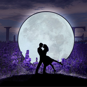婚庆道具新款摆件发光月亮月球表面灯箱婚礼舞台摄像装饰星空铁艺