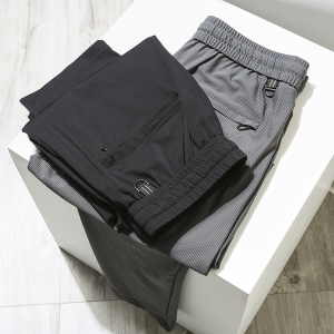 超柔超爽凉感冰丝裤!夏季男士薄款弹力速干透气运动休闲裤长裤子