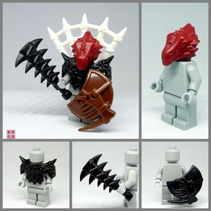 209人付款淘宝brickwarriors 第三方人仔配件 中古幻想