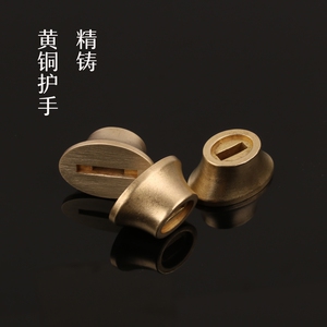 001人付款淘宝武术铜剑柄配件铜护手竞赛剑把太极剑柄纯铜材质下单就