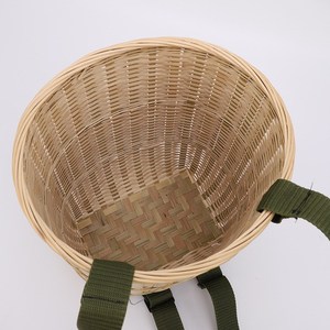 大林背篓竹编农用竹编背篓买菜背箩竹筐采摘茶农用舞蹈道具收纳篮