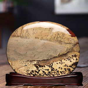 奇石天然原石国画石镇宅庭院办公室观赏客厅真石头摆件自然原生态