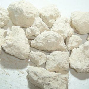 天然矿物颜料白垩原石白土白色国内绘画国画岩彩画每公斤计价包邮