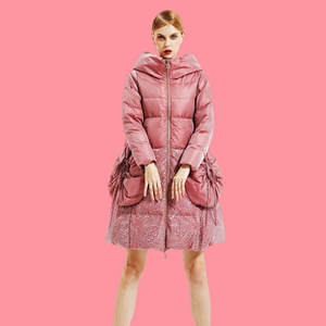 曼朵朵舞蹈淘宝zuolla 卓拉正品女装 卓拉秋冬羽绒服 重工刺绣版0人