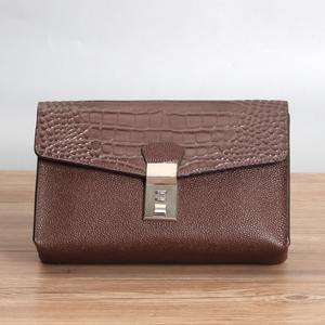 fryebager 老板夹包商务手拿包男士真皮牛皮软皮大容量手抓包拎包