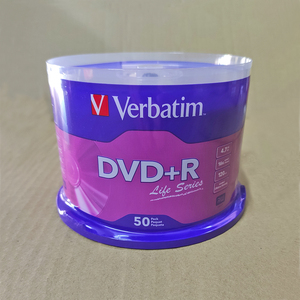 16X 4.7G DVD+R刻录空白盘威宝Verbatim视频音乐文件刻录空白光盘
