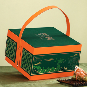 2024端午节粽子礼盒装空盒高档礼品盒高端特产鸭蛋包装盒创意定制