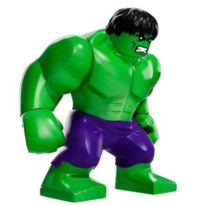 lego 乐高 超级英雄 人仔 绿巨人 hulk sh095 原厂塑封  76018