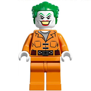 lego 乐高 超级英雄 人仔 sh061 疯人院 囚衣版 小丑 joker 10937