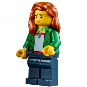 lego 乐高 城市系列 拍照人仔 cty545 60082 美女 女孩 项链款