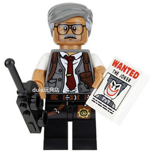 lego 乐高 抽抽乐 人仔 蝙蝠侠大电影 71017 高登局长 原封 7