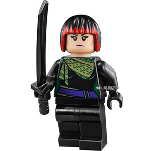 lego 乐高 忍者神龟 人仔 tnt047 karai 含武器 79116