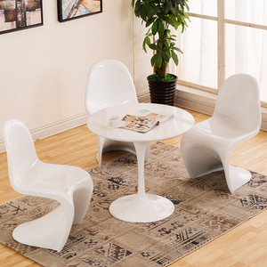 烤漆休闲椅时尚简约餐椅潘东椅s椅洽谈椅会所椅子酒店椅接待桌椅