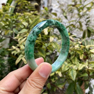 花青种翡翠手镯