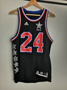 美版2015年纽约全明星赛科比布莱恩特胶印版rep球衣