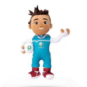 2020年第十六届欧洲杯吉祥物 正版原装skillzy 斯基尔茨 足球公仔