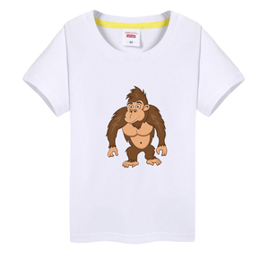 大猩猩图案的衣服