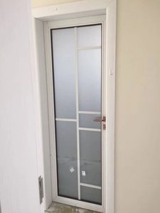 长沙铝合金卫生间厕所门卫浴门厨房门钢化玻璃门铝合金双包平开门