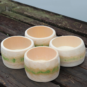 新鲜现做竹筒碗家用天然纯竹筒饭蒸筒特大竹制品餐具竹碗儿童茶杯