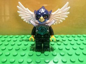 乐高lego 气功传奇 人仔 loc021 eglor 鹰帅 机械师 70007 70013