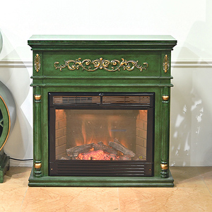 复古壁炉电