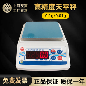 上海友声BT600/0.1g电子天平称3kg0.1g药材称天平秤高精度电子秤