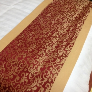 宾馆酒店床上用品 高档床尾巾床旗床尾垫欧式奢华时尚床盖桌旗