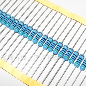 1w500欧姆 1w/500r 1% 500欧姆 1w 500r 金属膜电阻 100个10元