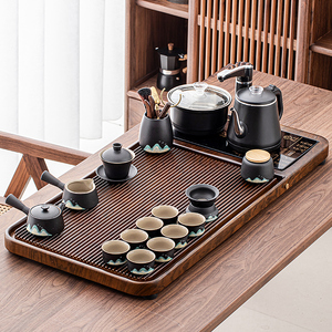 唐丰茶具套装2024新款全自动茶盘家用茶台烧水壶一体式一整套茶道