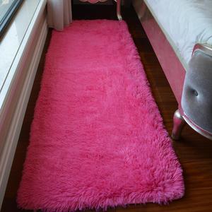 【天天特价】床前 床边 卧室地毯客厅茶几长方形家用满铺长毛地毯