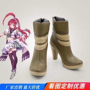 凹凸世界 艾比cos演出鞋 游戏动漫cosplay靴子支持定制漫展用品