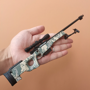 1:3迷彩awm狙击步枪模型全金属可拆卸军事摆件cf穿越火线不可发射