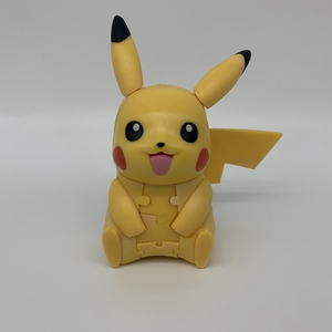 正品口袋妖怪 皮卡丘模型 3d 立体拼图装35片 需自行组装 散货