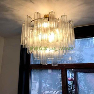 意大利玻璃管吊灯北欧后现代轻奢创意客厅餐厅卧室别墅样板房灯具