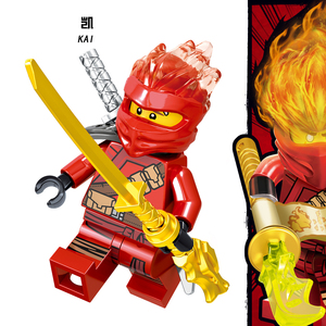 兼容乐高幻影忍者第十一季积木人仔ga117凯 2019新款男孩子玩具