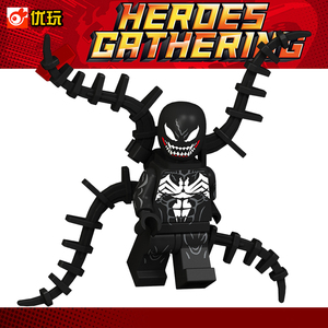 乐高毒液共生体人仔玩具