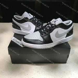 khaki24 air jordan 1 low aj1 黑灰影子酷灰伯爵低帮 553558-039