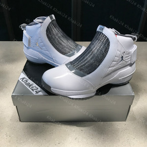 khaki24 air jordan 19 aj19 白银 安东尼 编织 乔19 aq9213-100