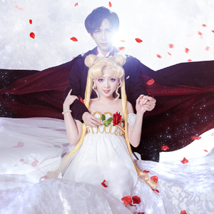 【冰风阁】美少女战士倩尼迪公主夜礼服假面cos服装配饰假发