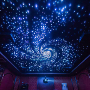 星空顶吊顶家庭影院ktv酒吧卧室天花板满天星led喷绘星光顶71人付款