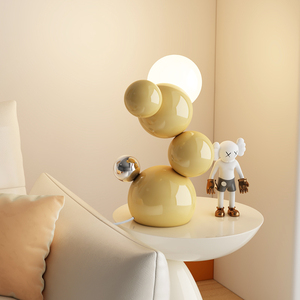 奶油风糖果串床头装饰台灯个性创意客厅装饰灯高级感氛围卧室灯具