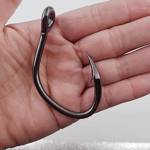 船大工深海船钓石斑钩龙胆钩巨物钩底钓管付焊接钩歪嘴活饵放流钩