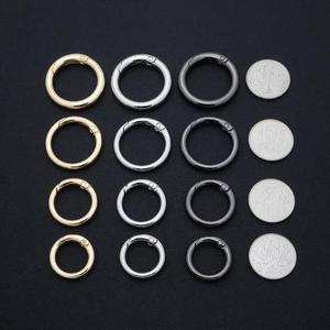 锌合金圈圆形活口卡环开口环扣活扣钥匙圆圈大号挂扣卡扣钥匙扣