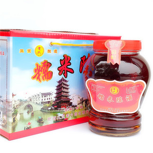 安徽三河古镇特产米酒老六糯米陈酒 甜黄酒1.5L×2坛三河米酒包邮