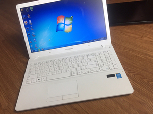 三星450r二手笔记本电脑酷睿i5四代处理器 4g 120g固态15寸白色