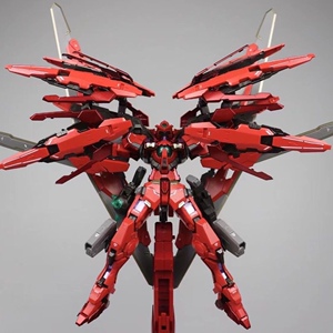 包邮 大班 1:100 mb 红色正义女神 附带水贴 地台 八盾 双斩舰刀