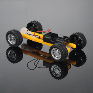 模型玩具小车拼装 电动小车 diy科技制作玩具车材料包