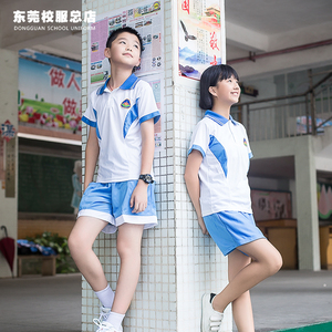 东莞校服东莞石龙中心/九小/爱联/实验小学校服礼服(可换校徽)