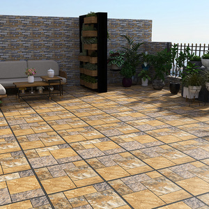 仿古砖600x600农村户外院子瓷砖室外花园阳台地砖防滑防冻地板砖